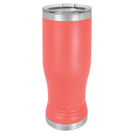 Custom 14oz Polar Camel Pilsner Tumbler – Personalized Stainless Steel Insulated Beer Glass