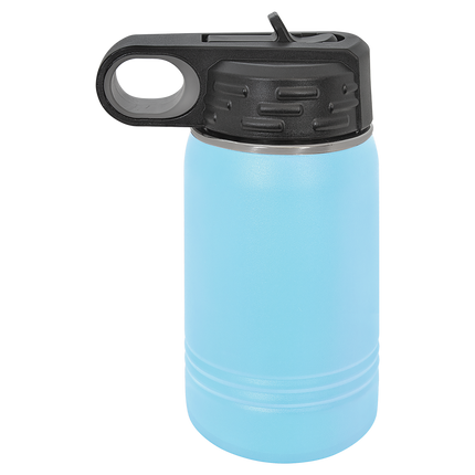 Custom 12oz Polar Camel Water Bottle – Personalized Kids Stainless Steel Bottle with Flip Lid