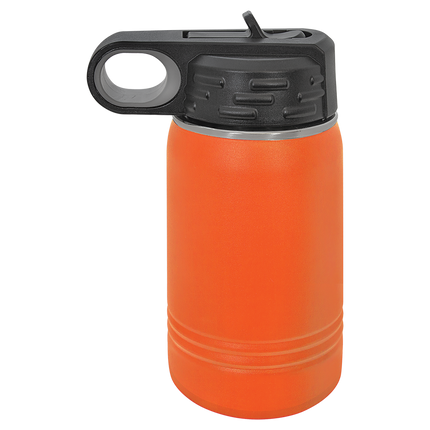 Custom 12oz Polar Camel Water Bottle – Personalized Kids Stainless Steel Bottle with Flip Lid