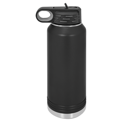 Custom 32oz Polar Camel Water Bottle – Personalized Stainless Steel Insulated Bottle with Flip Straw Lid