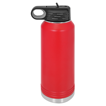 Custom 32oz Polar Camel Water Bottle – Personalized Stainless Steel Insulated Bottle with Flip Straw Lid