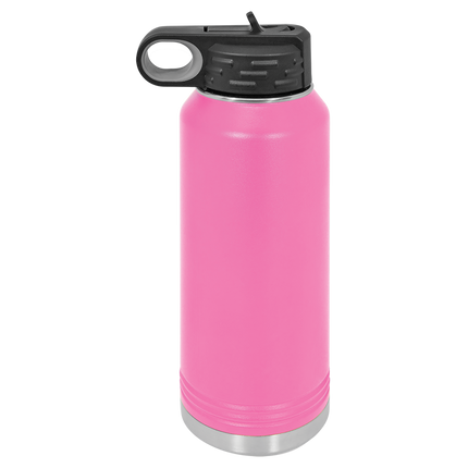 Custom 32oz Polar Camel Water Bottle – Personalized Stainless Steel Insulated Bottle with Flip Straw Lid