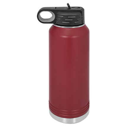 Custom 32oz Polar Camel Water Bottle – Personalized Stainless Steel Insulated Bottle with Flip Straw Lid