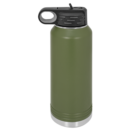 Custom 32oz Polar Camel Water Bottle – Personalized Stainless Steel Insulated Bottle with Flip Straw Lid