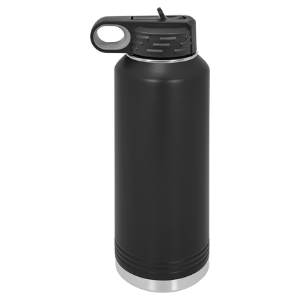 Custom 40oz Polar Camel Water Bottle – Personalized Stainless Steel Insulated Bottle with Flip Straw Lid