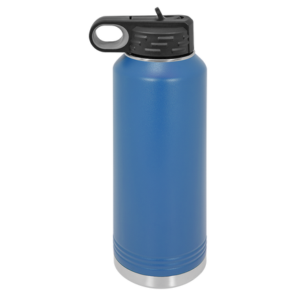 Custom 40oz Polar Camel Water Bottle – Personalized Stainless Steel Insulated Bottle with Flip Straw Lid