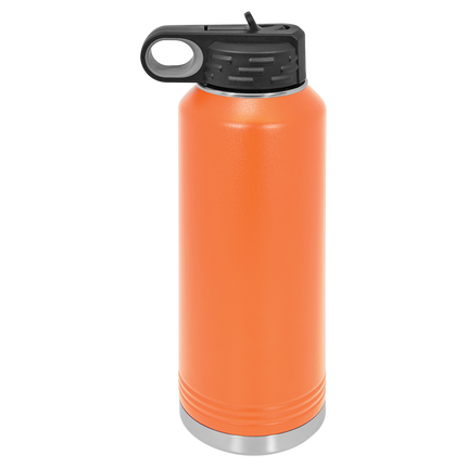 Custom 40oz Polar Camel Water Bottle – Personalized Stainless Steel Insulated Bottle with Flip Straw Lid
