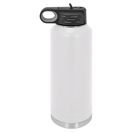 Custom 40oz Polar Camel Water Bottle – Personalized Stainless Steel Insulated Bottle with Flip Straw Lid