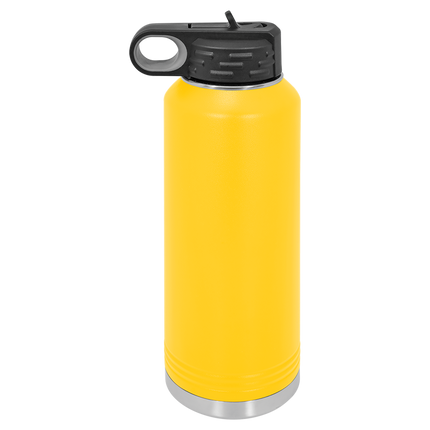 Custom 40oz Polar Camel Water Bottle – Personalized Stainless Steel Insulated Bottle with Flip Straw Lid