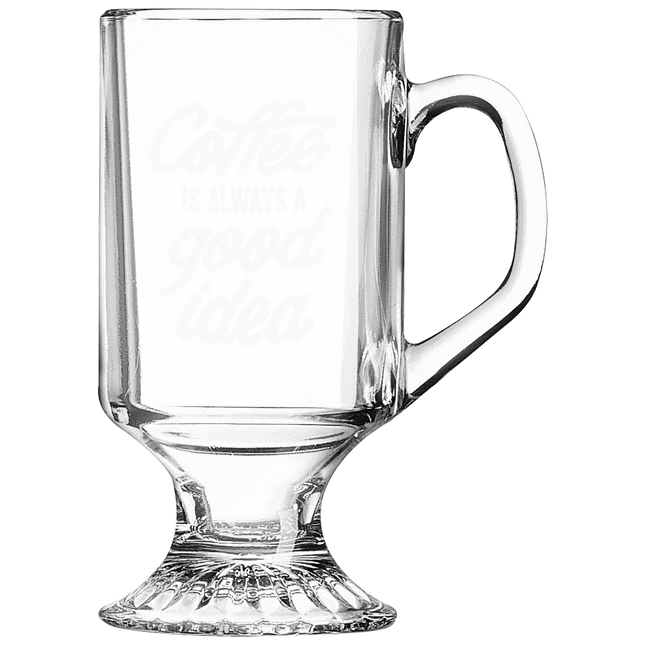 Polar Camel 10 oz. Footed Coffee Mug