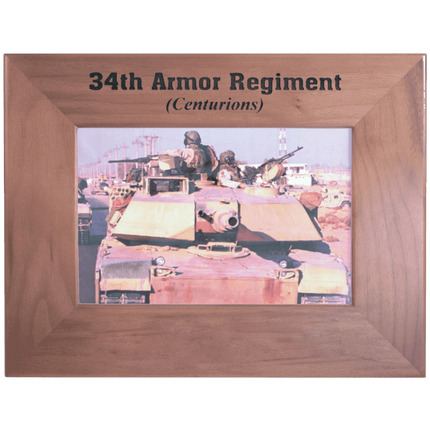4" x 6" Genuine Walnut Picture Frame