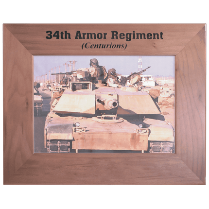 Personalized Walnut Picture Frame (5" x 7")
