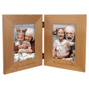 Personalized Red Alder Photo Frames | Engraved Wooden Picture Frames | Closing Gifts, Corporate Awards & Keepsakes