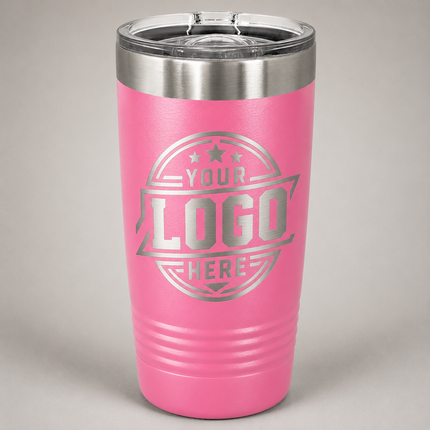 Engraved Polar Camel 20oz Tumbler - Pink