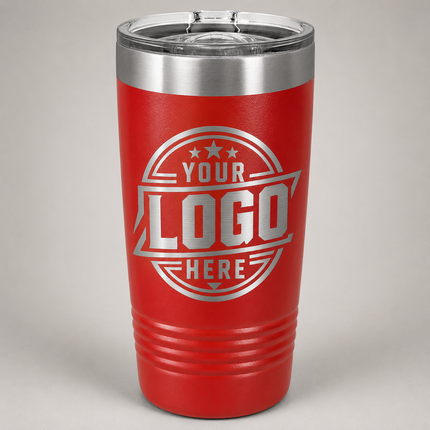 Engraved Polar Camel 20oz Tumbler - Red