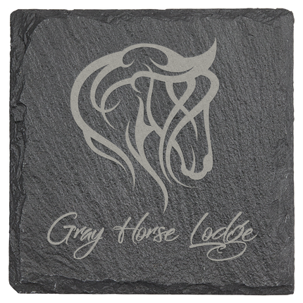 4" x 4" Square Coaster