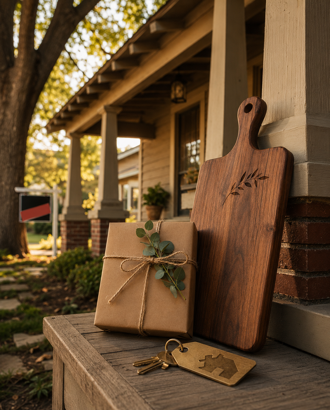 Closing & housewarming gifts for Tulsa-area realtors.