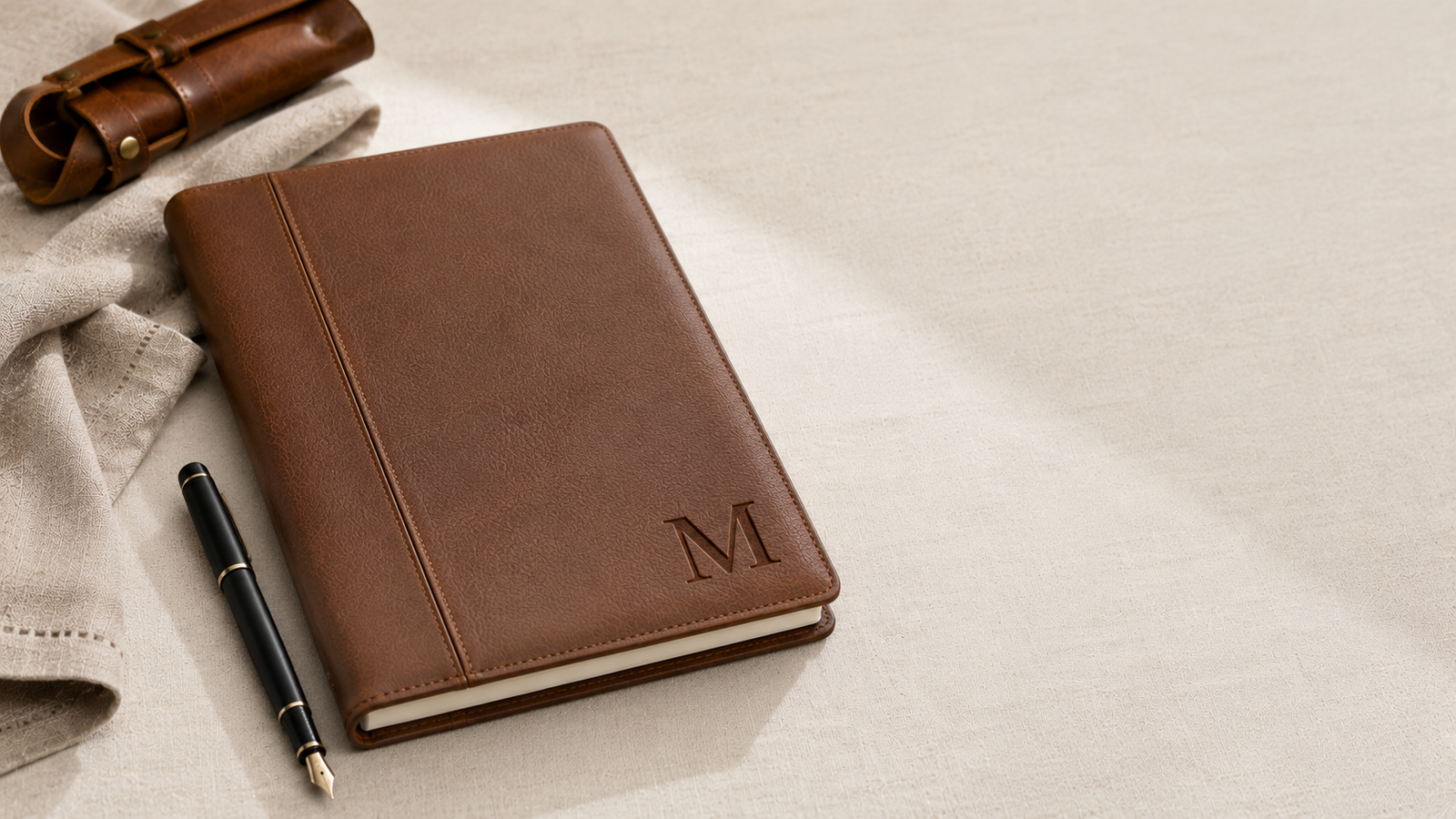 Personalized journals and portfolios for the people who write things down.